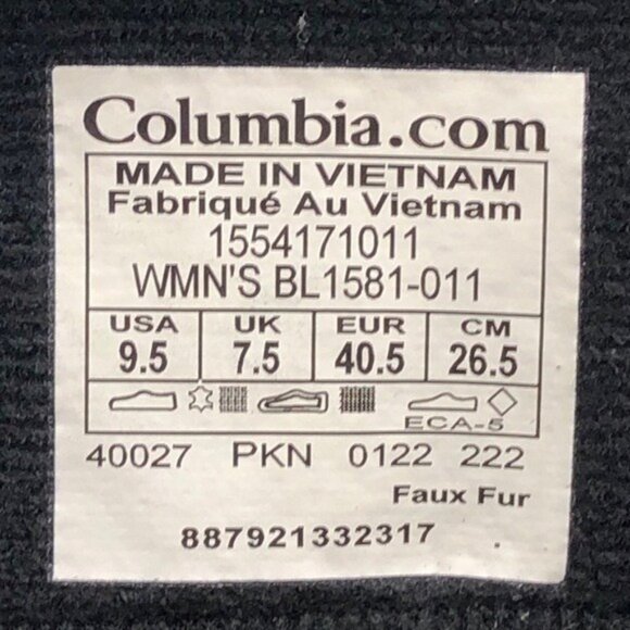 Columbia Ice Maiden II Winter Boots 9.5 - Picture 8 of 13